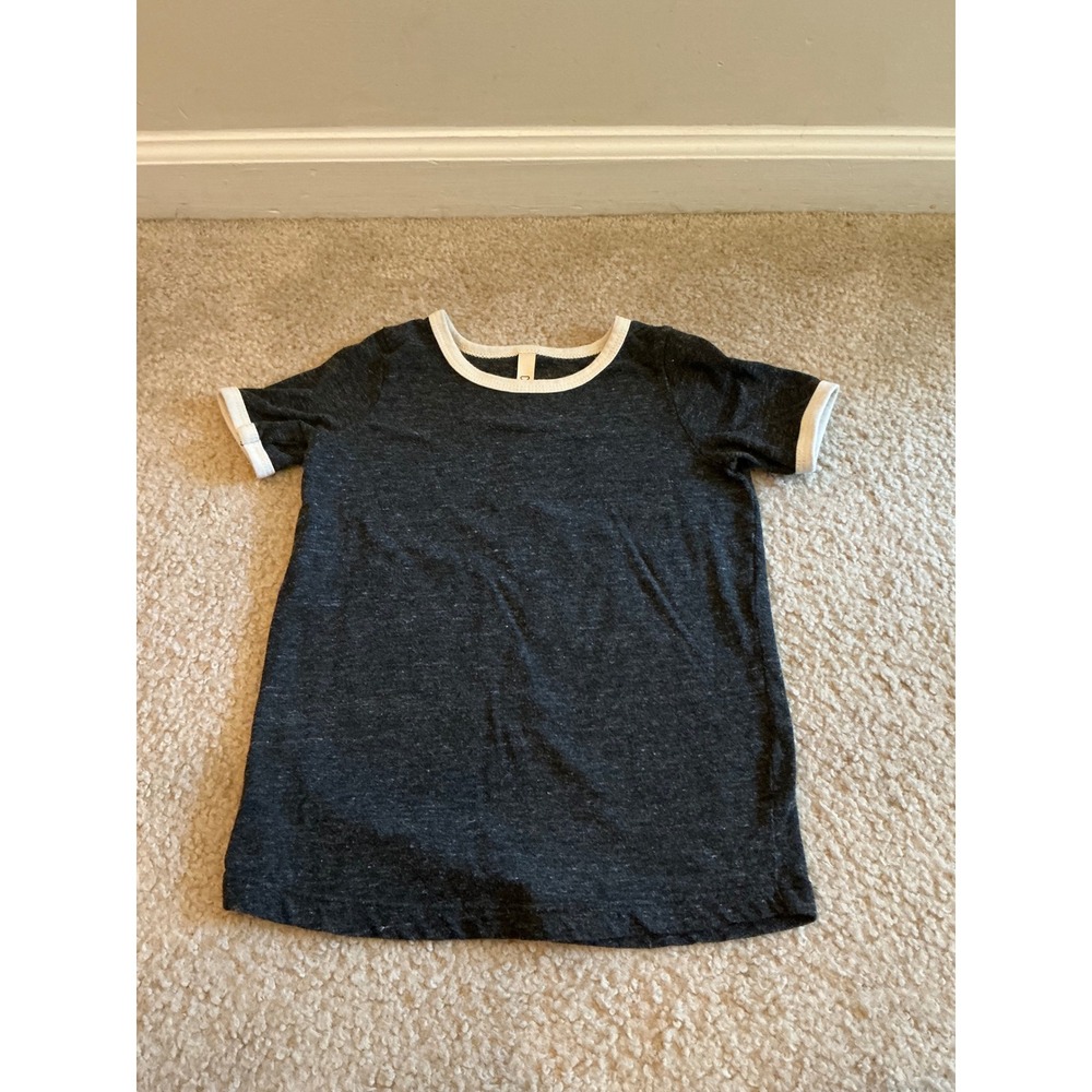 Childhoods clothing heather black short sleeve shirt 6/7